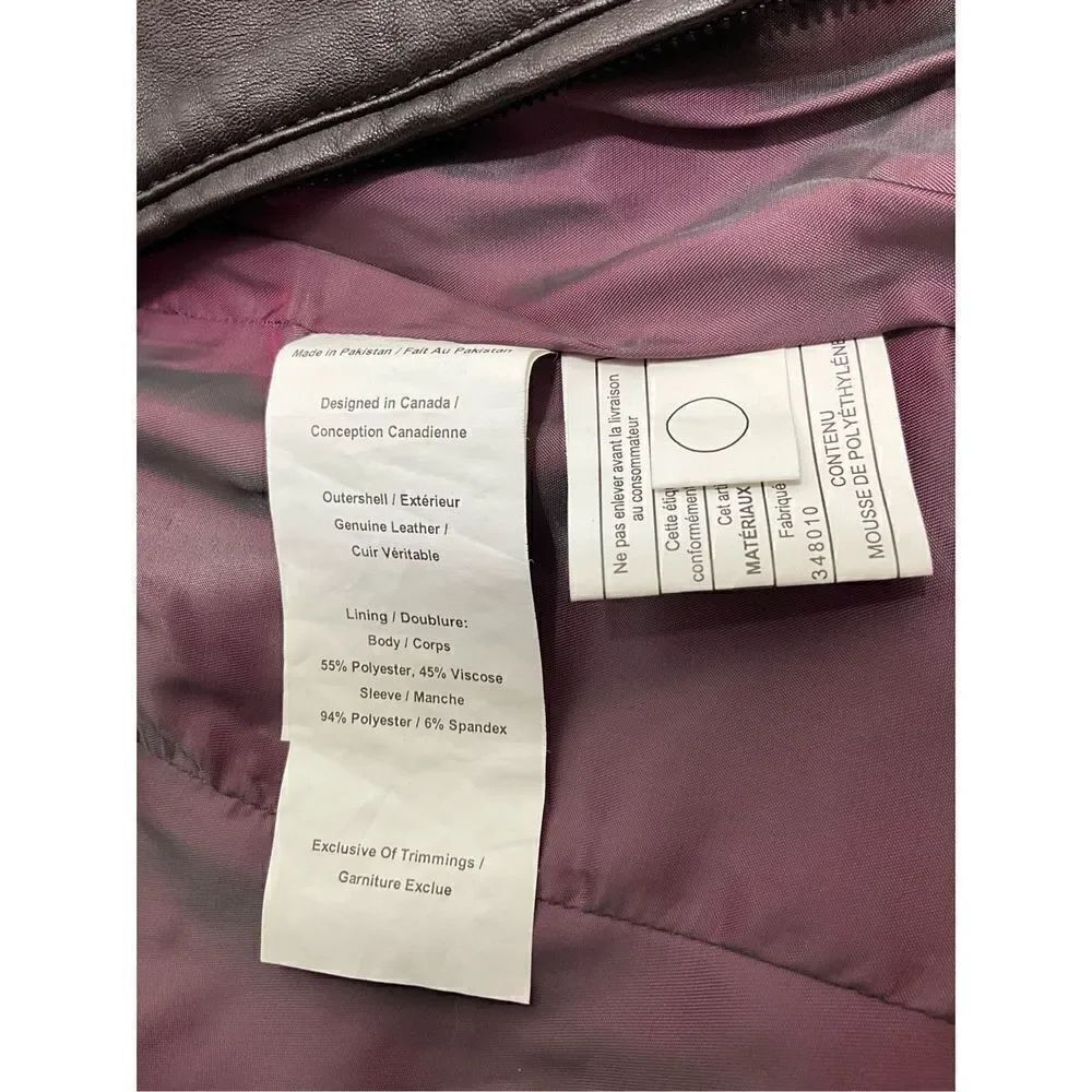 DANIER Leather Moto Jacket - Picture 6 of 7